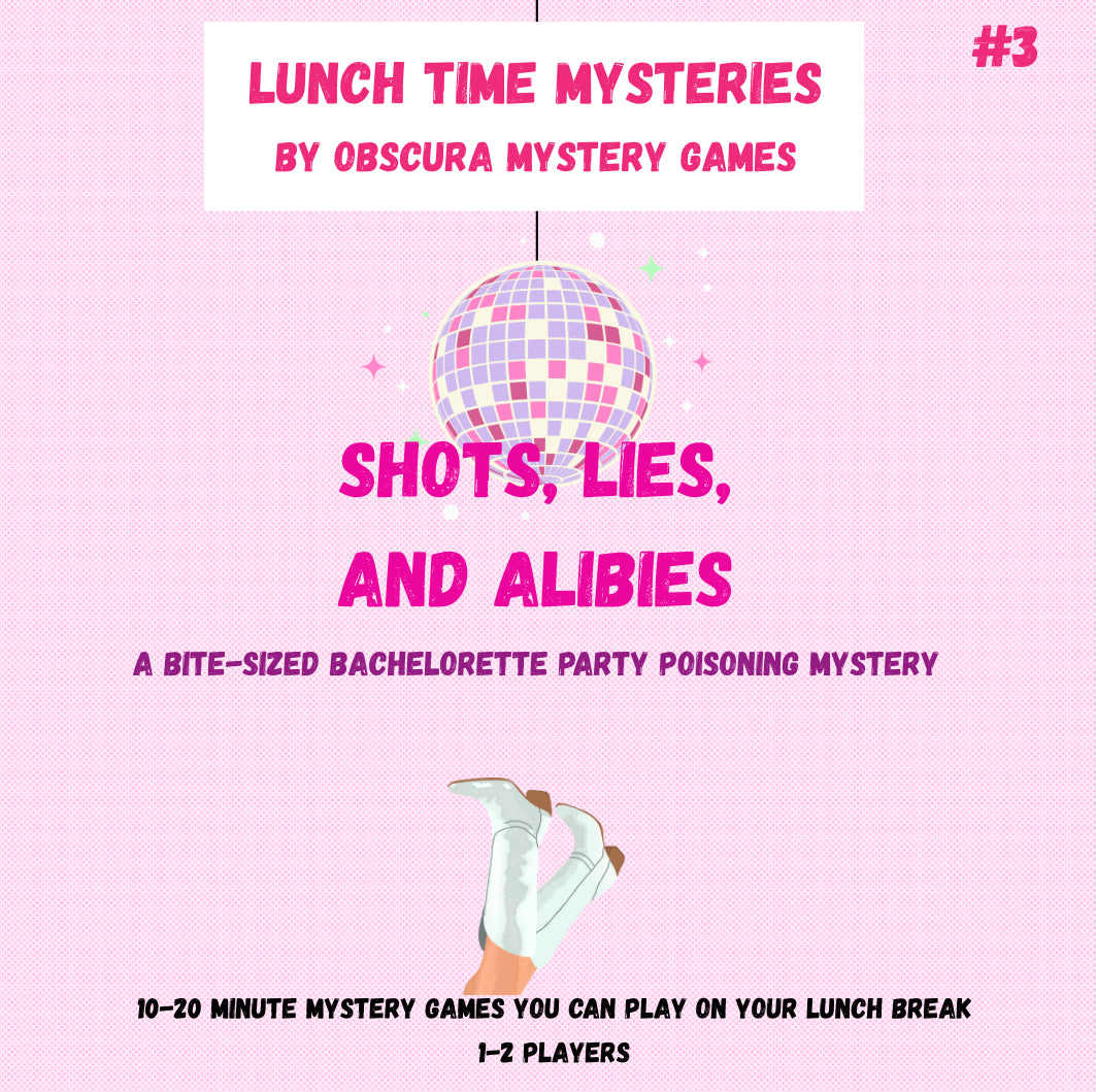 Bachelorette Party Mystery Game
