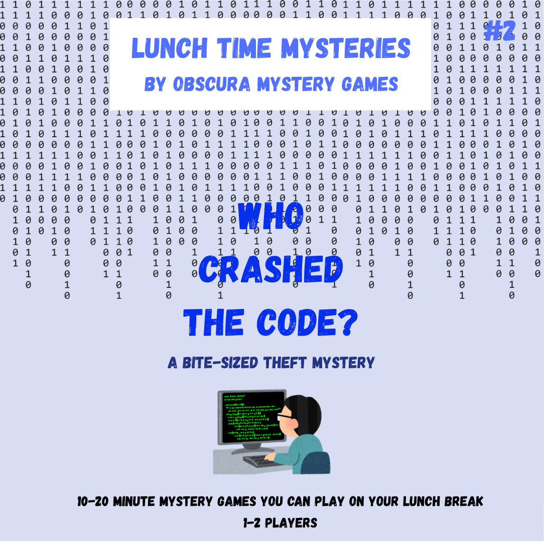Who Crashed The Code ? – Quick 15 Minute Tech Mystery Game