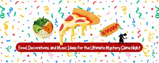Food, Decorations, and Music Ideas Blog Cover