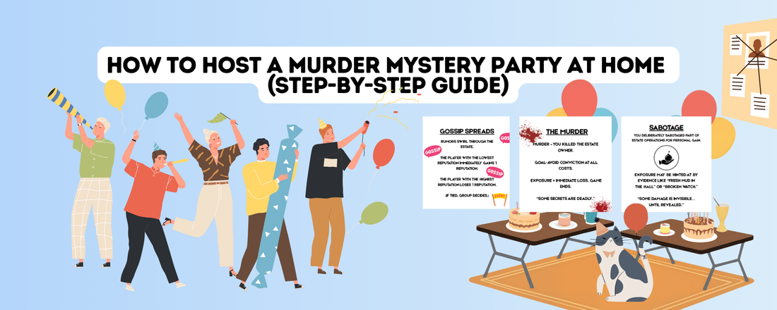 How to Host a Murder Mystery Party at Home (Step-by-Step Guide ...