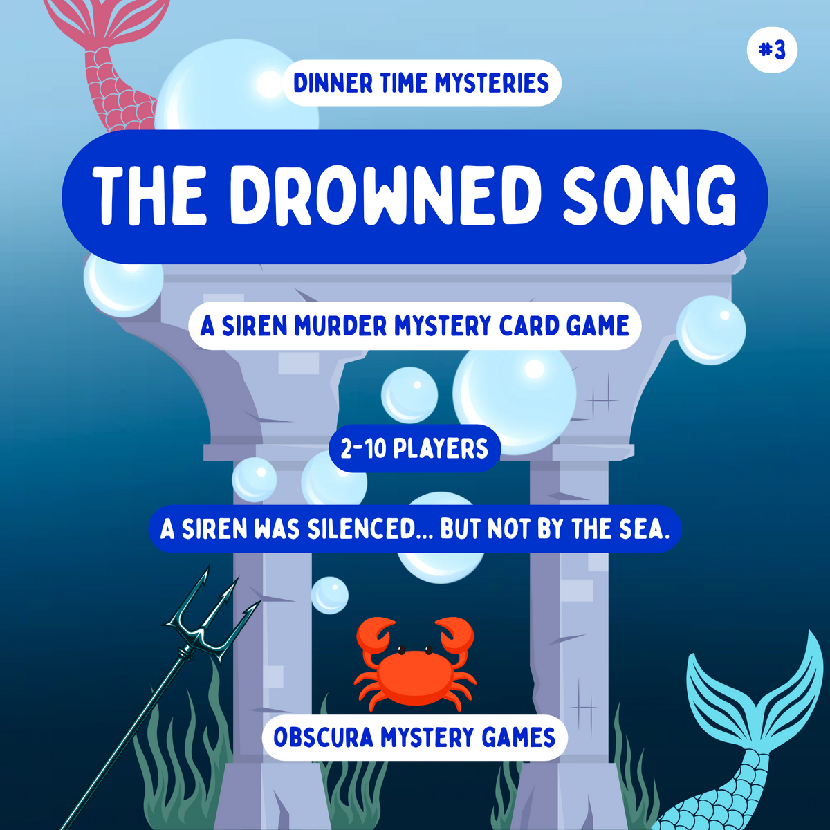 The Drowned Song Murder Mystery Card Game Cover