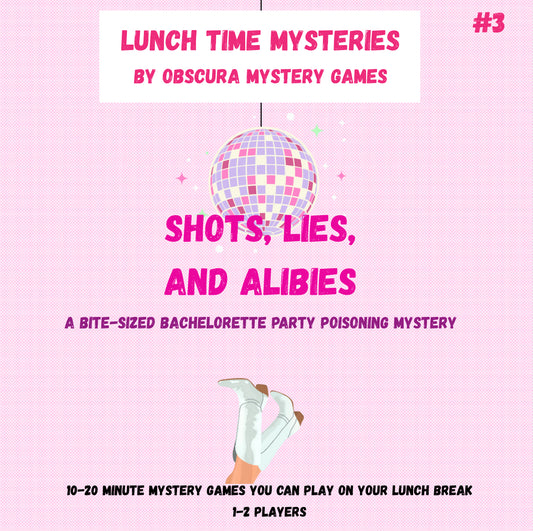 Bachelorette Party Mystery Game