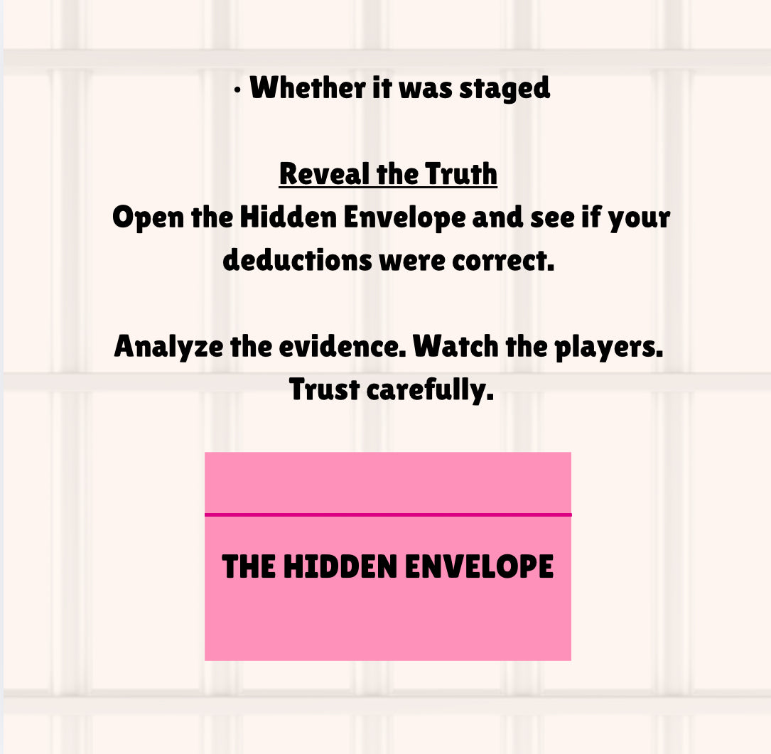 The Body Is Missing | Mystery Deduction & Deception Card Game for 3–6 Players