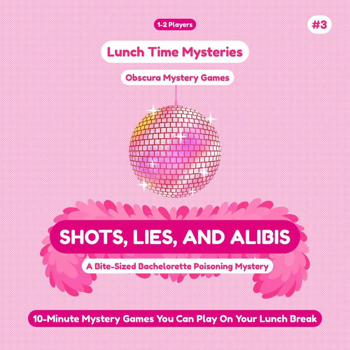 10-Minute Printable Detective Game | Lunchtime Mysteries #3 | Shots, Lies, and Alibis