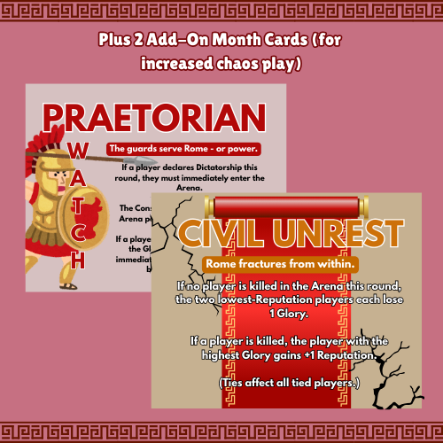 Blood of the Republic - A Roman Senate Strategy Game for 12–15 Players | Political Betrayal & Hidden Roles