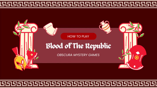 Blood of the Republic - A Roman Senate Strategy Game for 12–15 Players | Political Betrayal & Hidden Roles