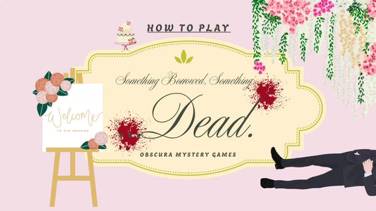 A Printable Wedding Murder Mystery Party Game (8-20 Players) | Something Borrowed, Something ...Dead